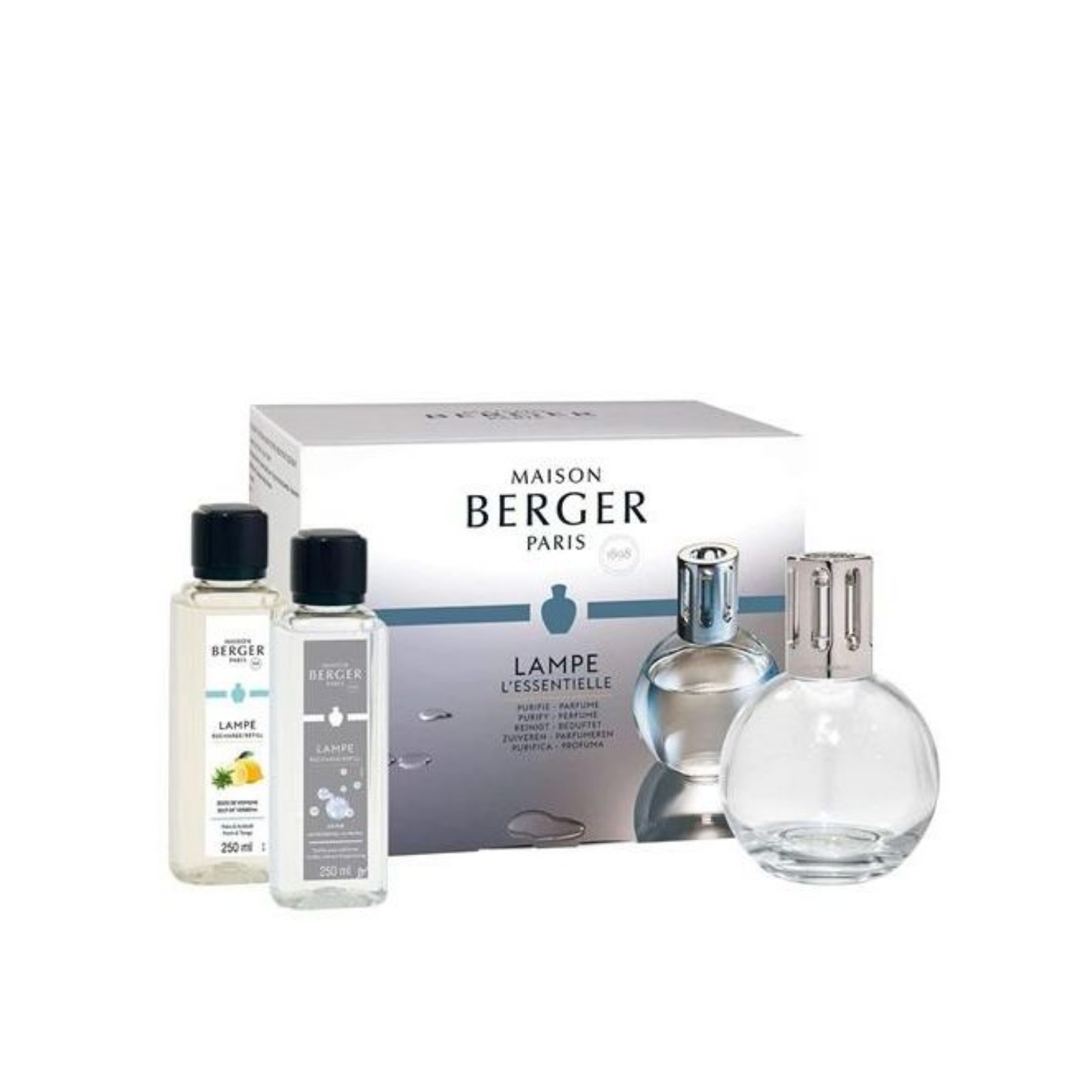 Zestaw Essentielle okrągły Maison Berger Paris Lampa katalityczna