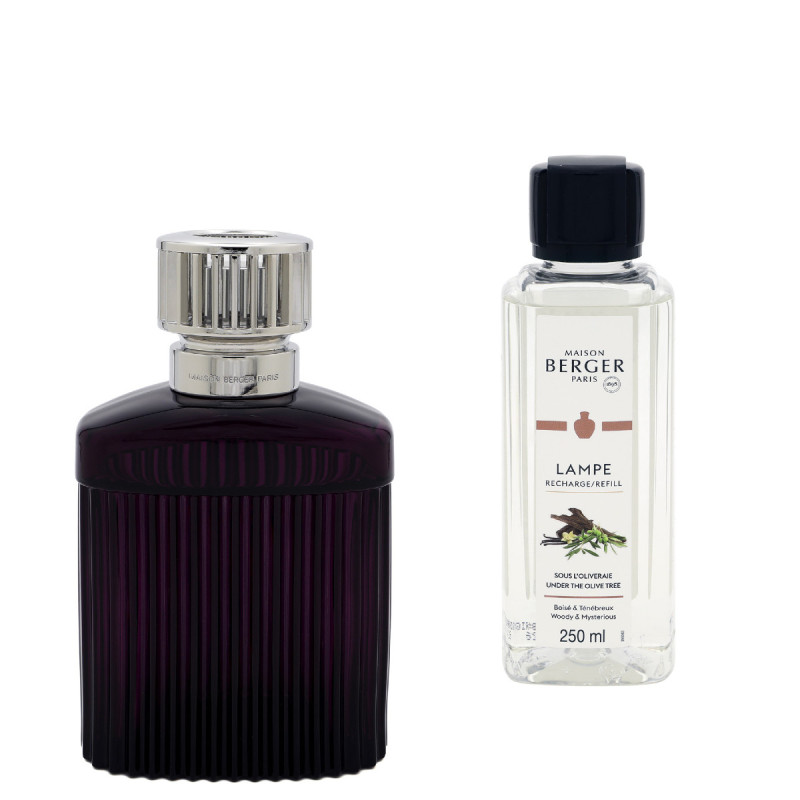 Zestaw Alfa śliwka Maison Berger Paris Lampa katalityczna