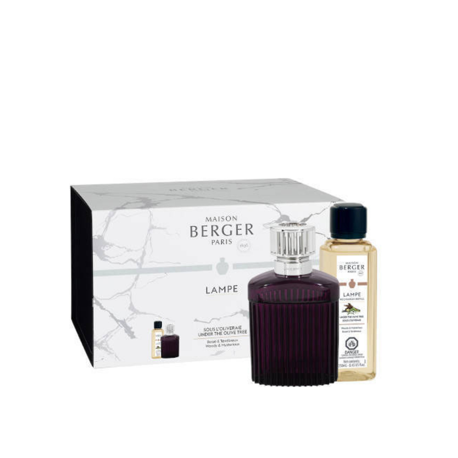 Zestaw Alfa śliwka Maison Berger Paris Lampa katalityczna