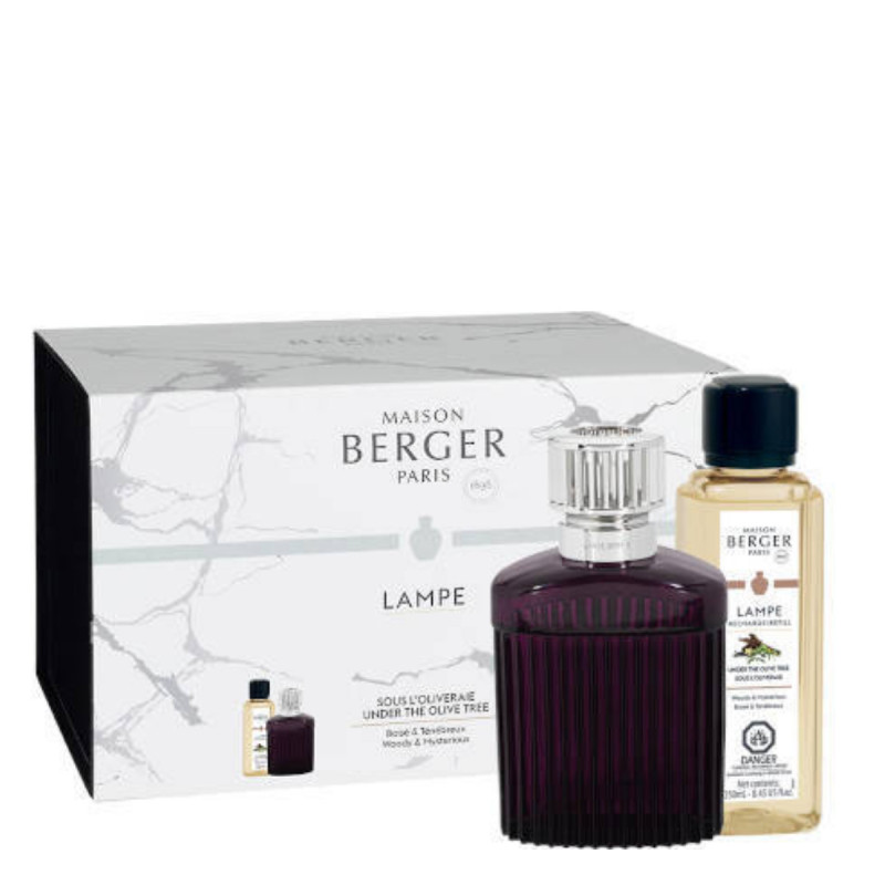 Zestaw Alfa śliwka Maison Berger Paris Lampa katalityczna
