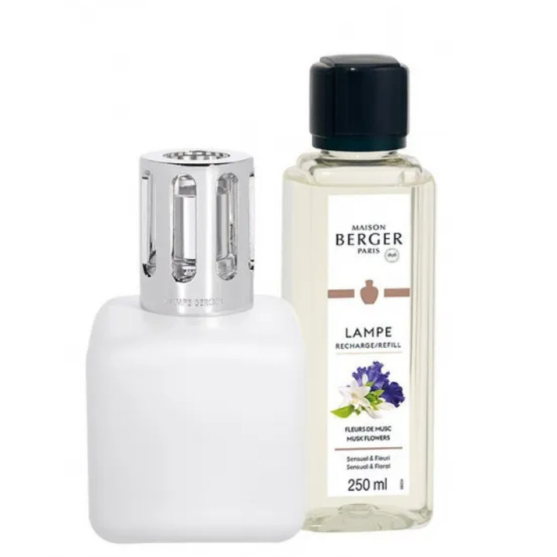 Zestaw kostka biała Maison Berger Paris Lampa katalityczna