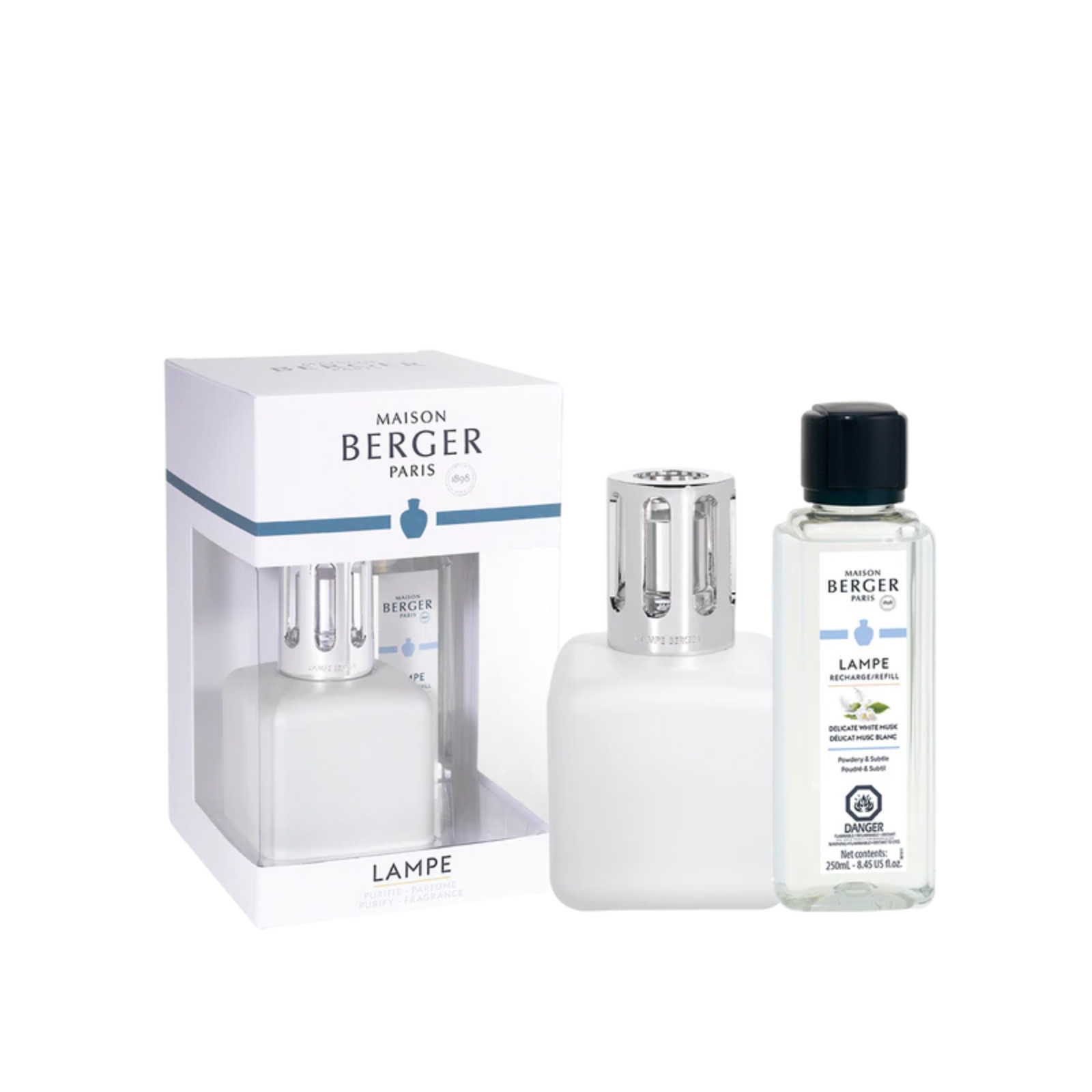 Zestaw kostka biała Maison Berger Paris Lampa katalityczna