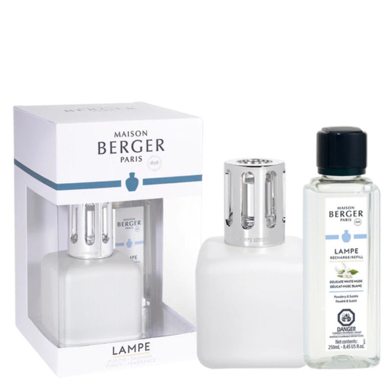 Zestaw kostka biała Maison Berger Paris Lampa katalityczna