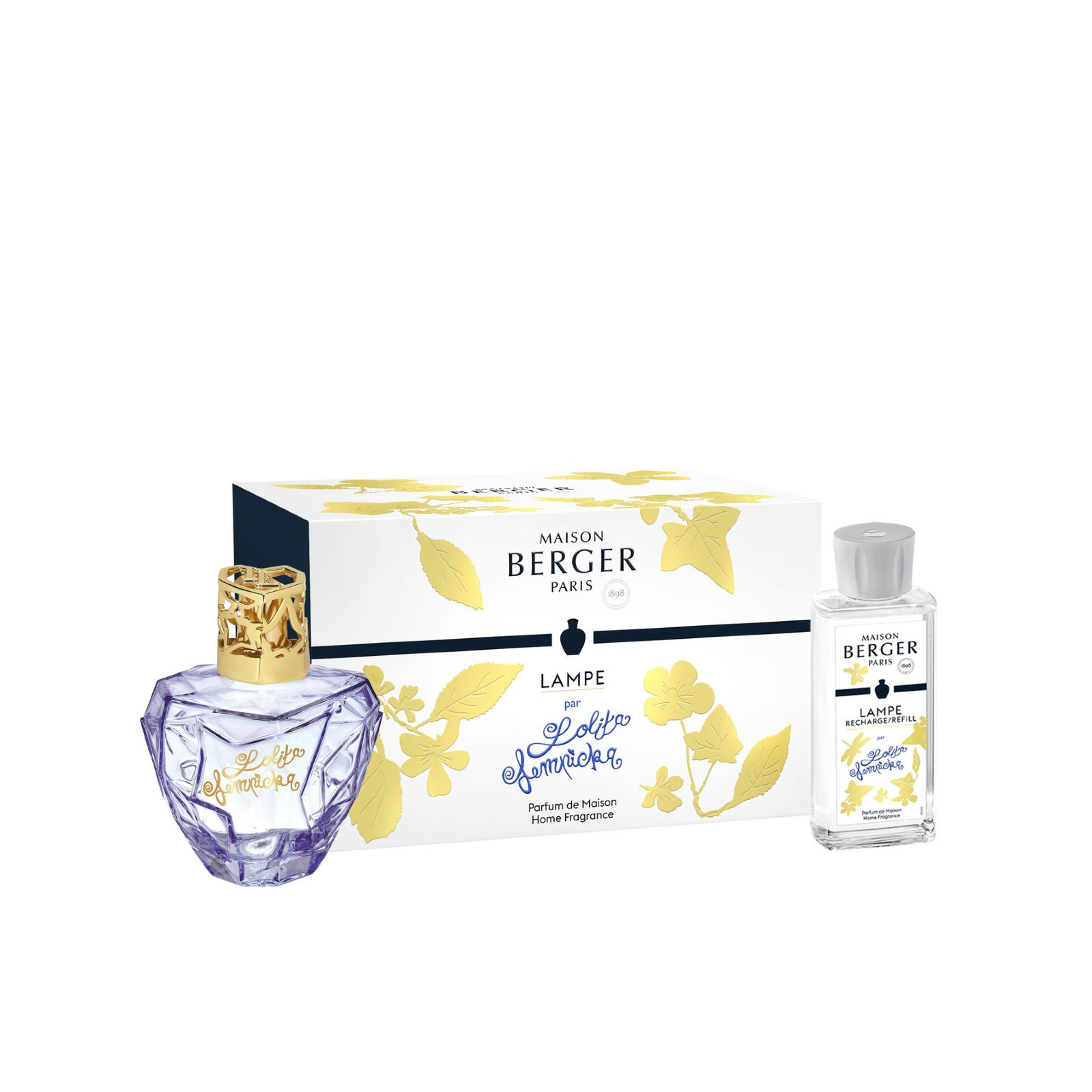 Zestaw Lolita fiolet Premium Maison Berger Paris Lampa katalityczna