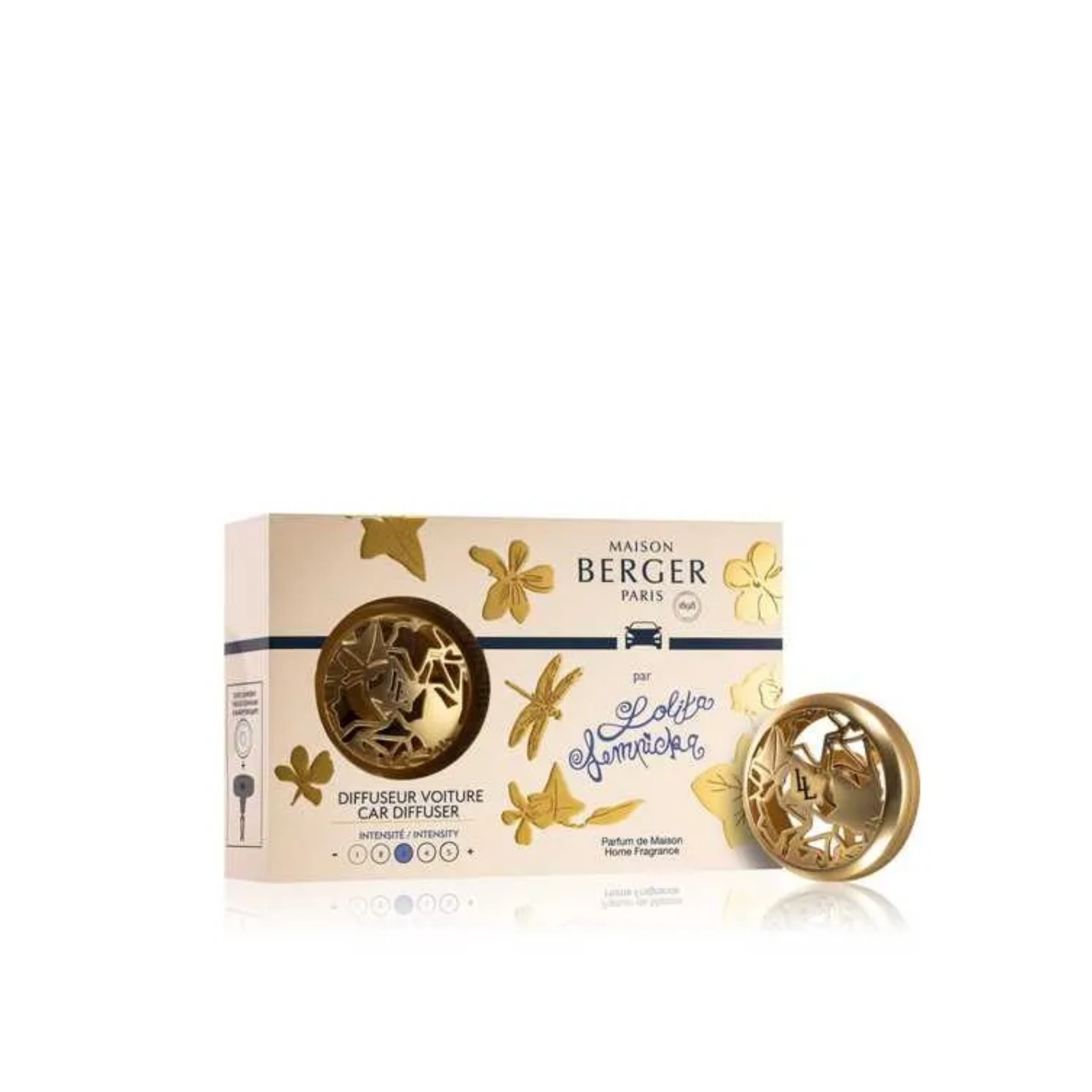 Dyfuzor do auta Lolita złota Maison Berger Paris