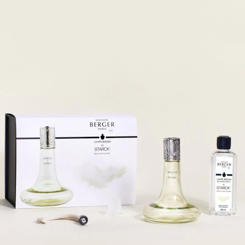 Zestaw Starck zielony Maison Berger Paris Lampa katalityczna