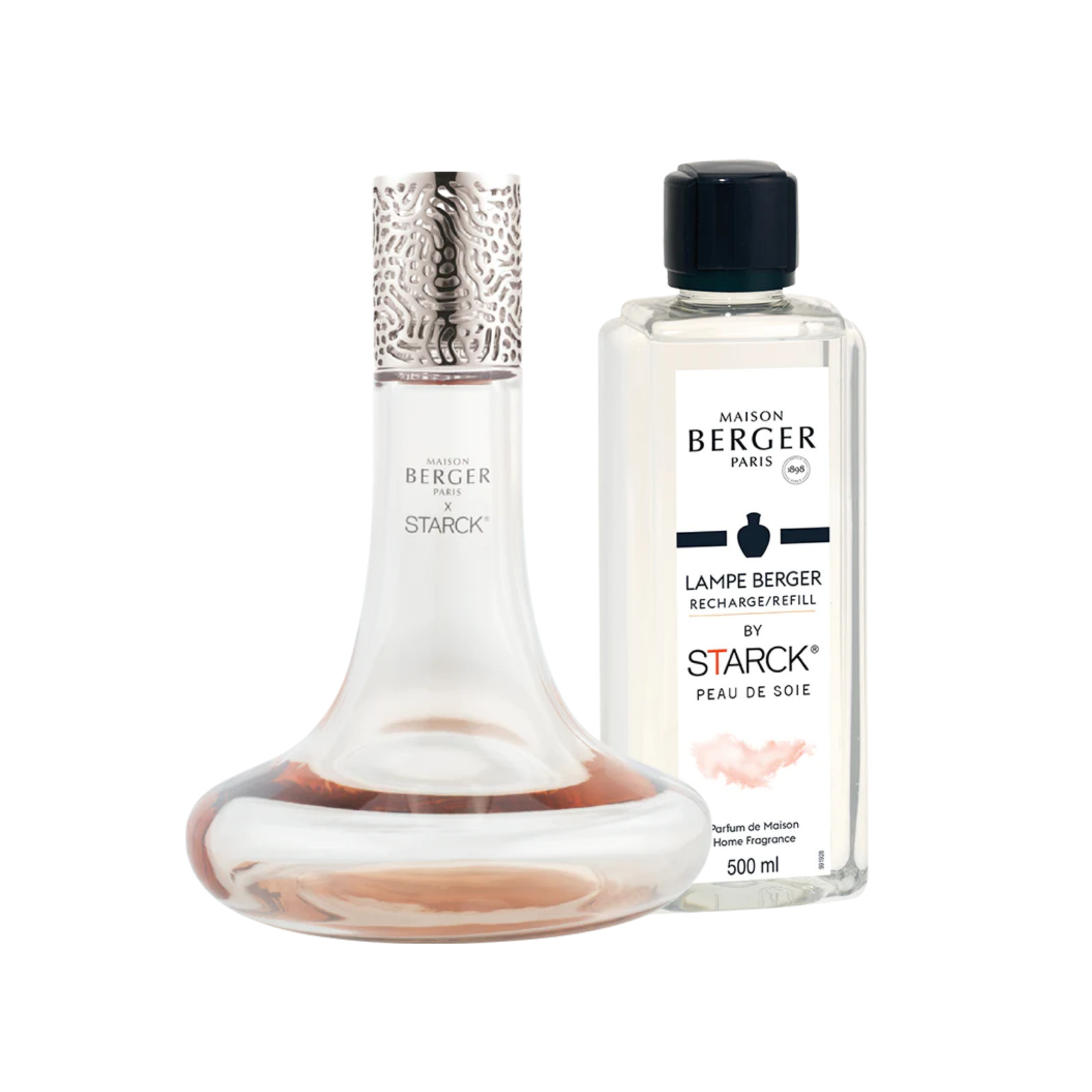 Zestaw Starck różowy Maison Berger Paris Lampa katalityczna