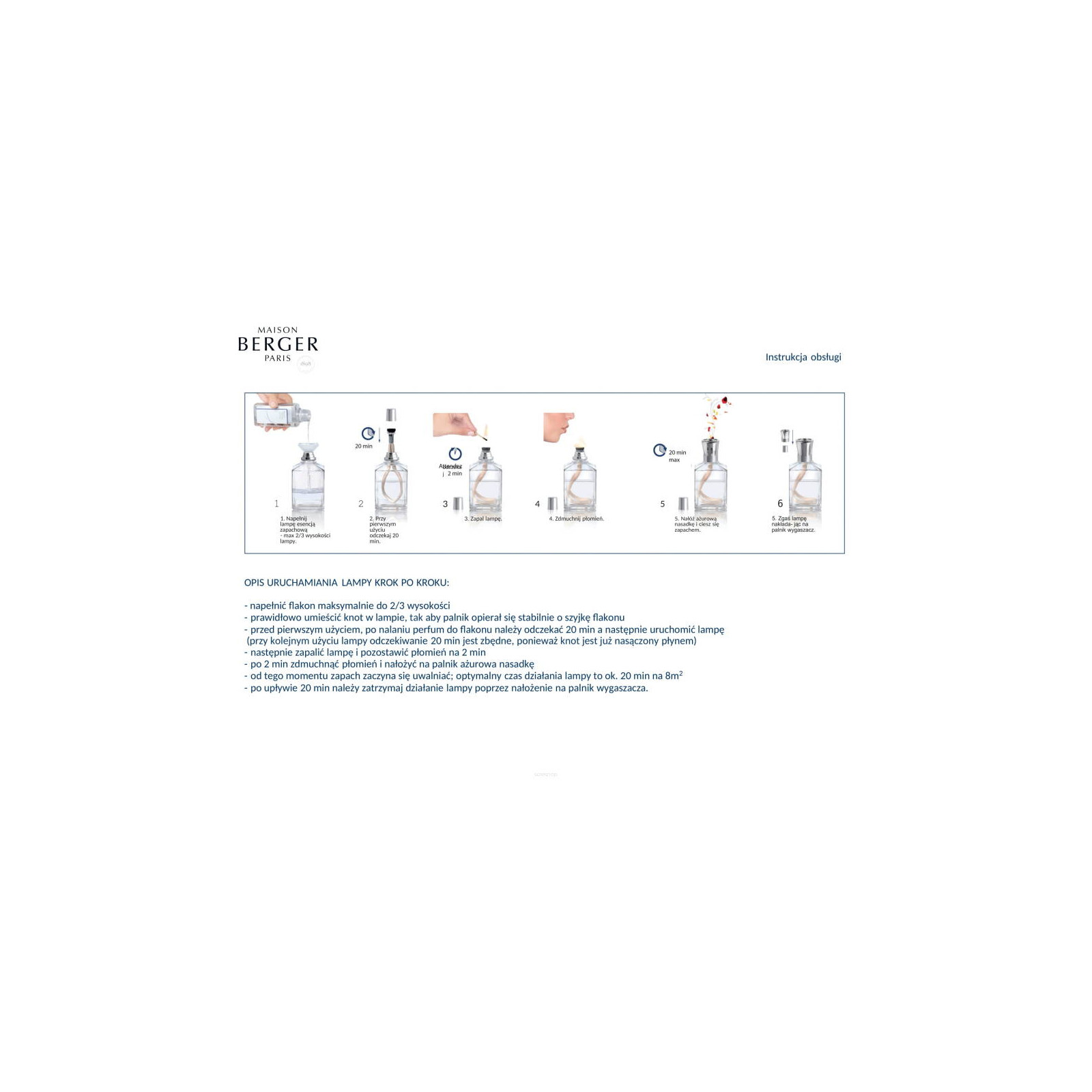 Zestaw Spirale szroniona Maison Berger Paris Lampa katalityczna