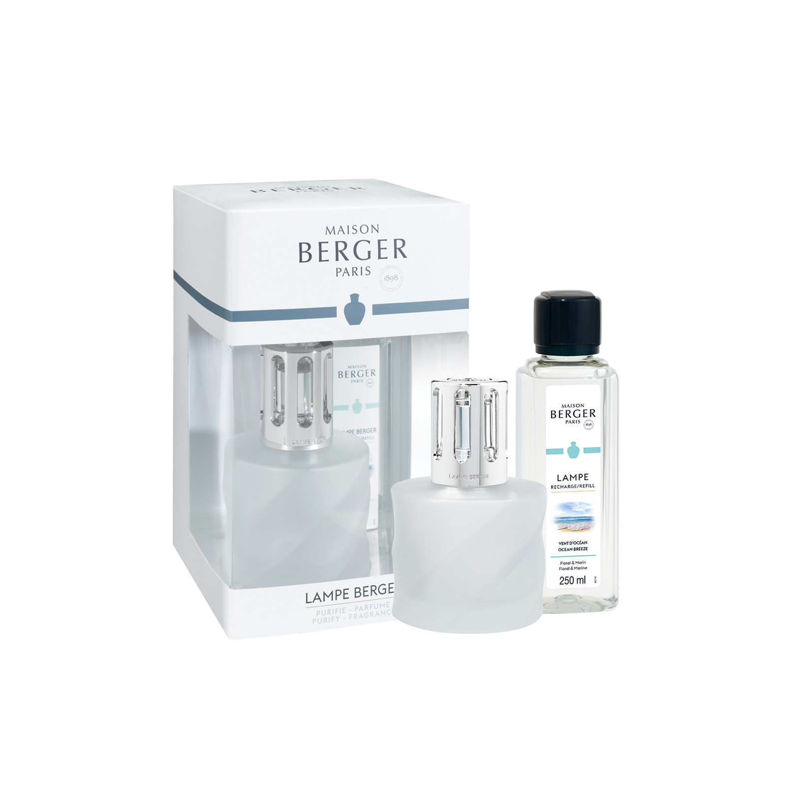 Zestaw Spirale szroniona Maison Berger Paris Lampa katalityczna