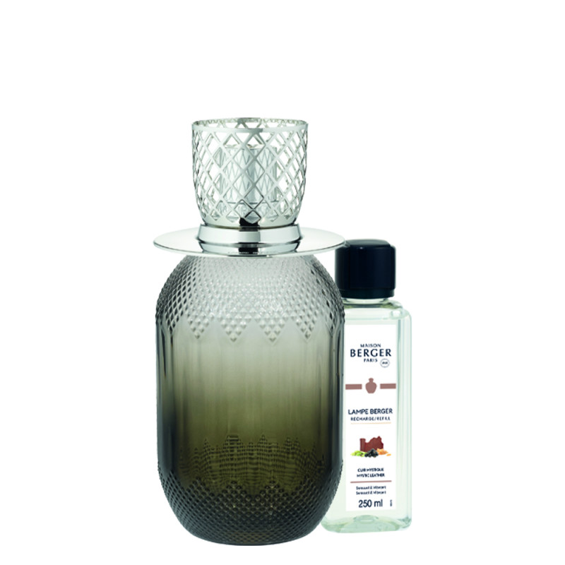 Zestaw Evanescence szaro -zielona Maison Berger Paris Lampa katalityczna