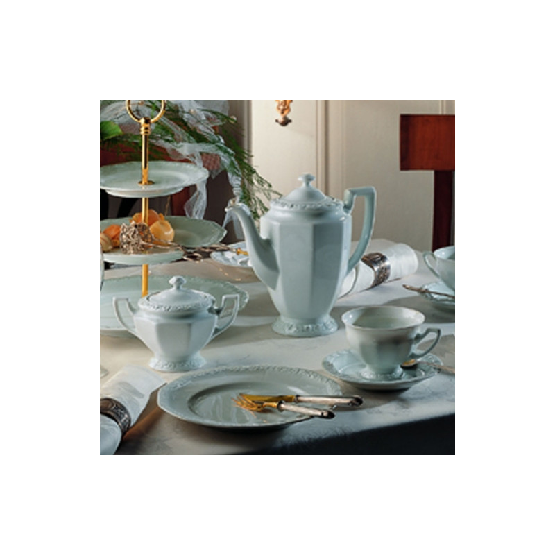Serwis do herbaty dla 6 osób Maria Biała