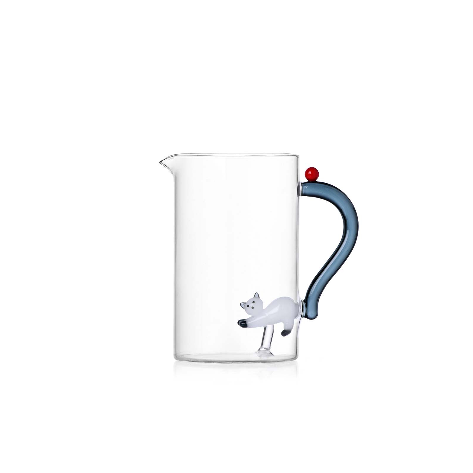 Ichendorf Fantasia Tabby Cat dzbanek kot biały