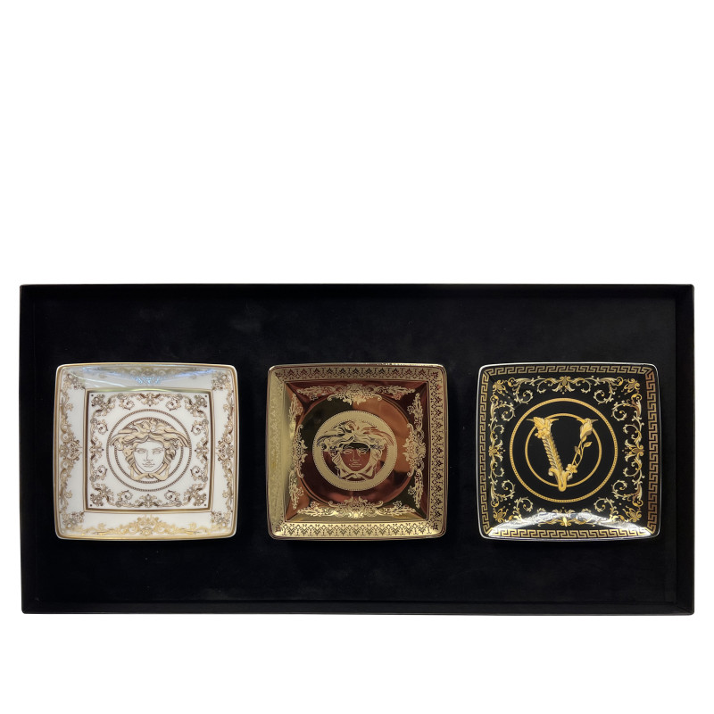 Zestaw 3 miseczek Versace