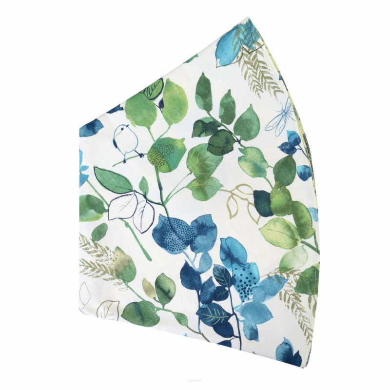 Obrus bawełniany Blue Sparrow okrągły – 14