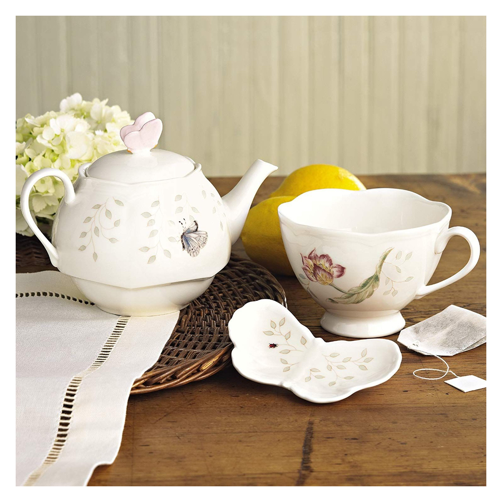 Lenox Butterfly Meadow Zestaw do parzenia herbaty