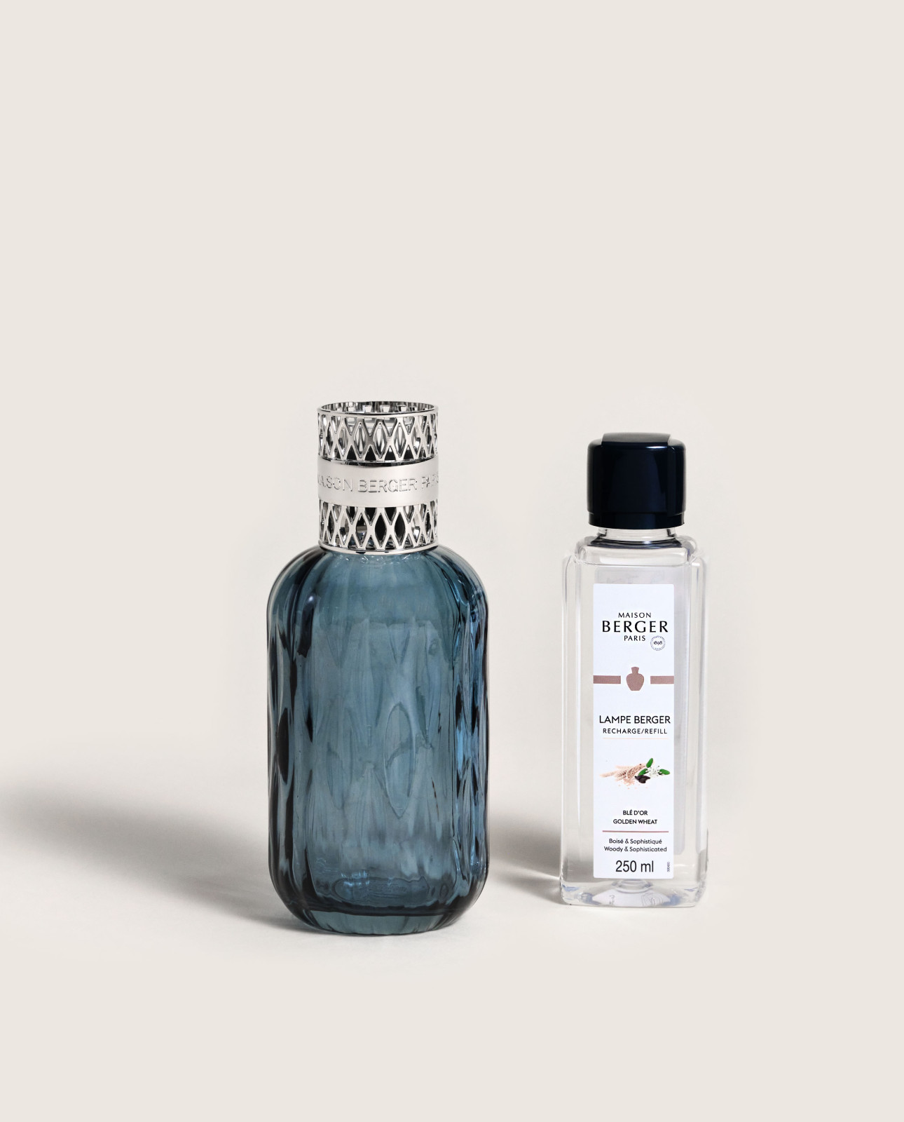 Zestaw Quintessence niebieska Maison Berger Paris Lampa katalityczna