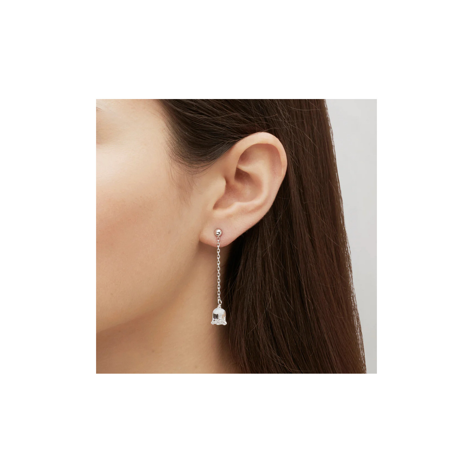 Kolczyki długie Konwalie Lalique