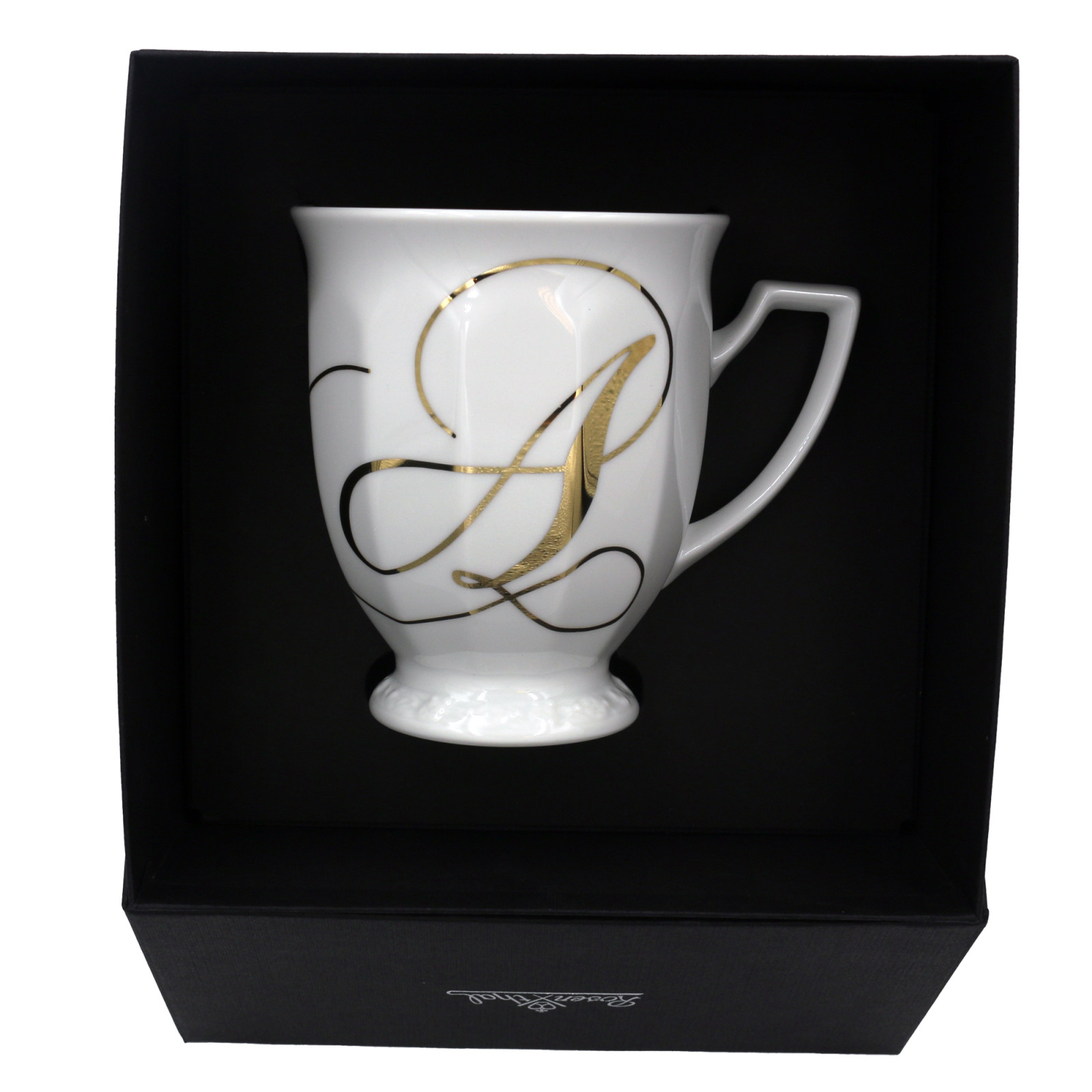 Kubek mały Maria Biała alfabet ,,A"