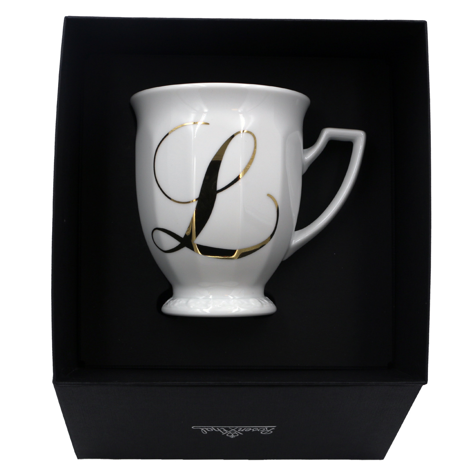 Kubek mały Maria Biała alfabet ,,L"