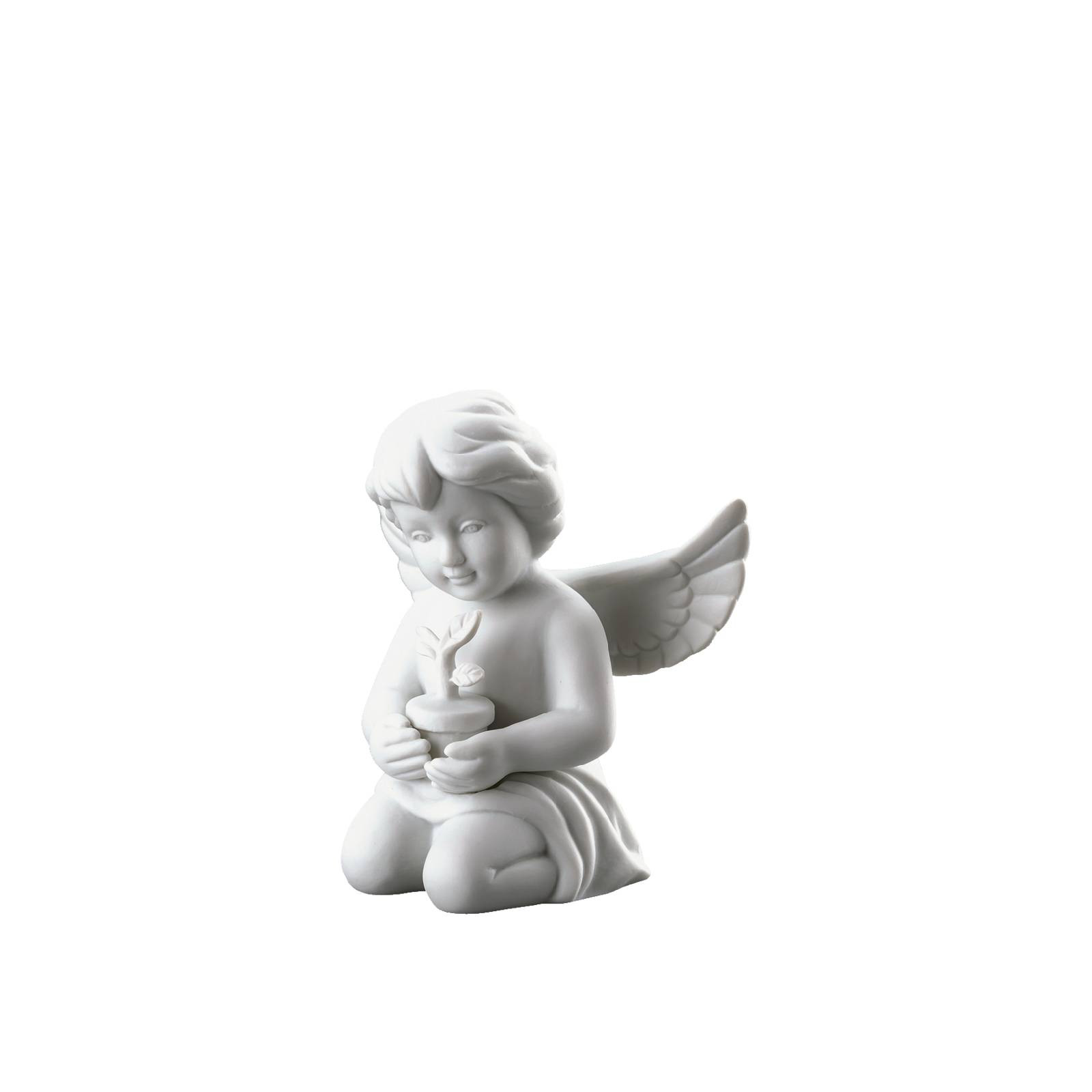 Anioł duży z doniczką