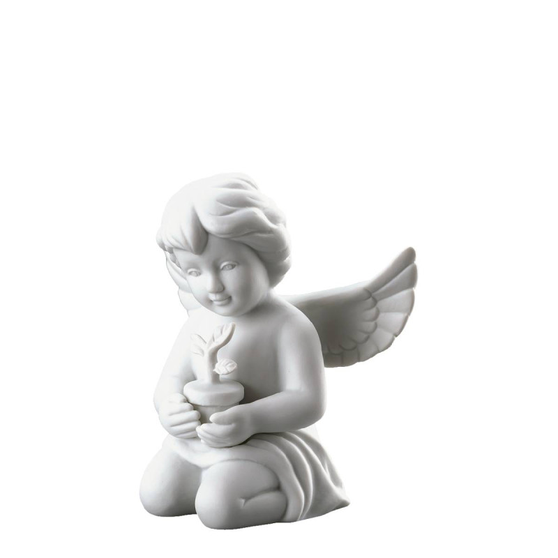 Anioł duży z doniczką