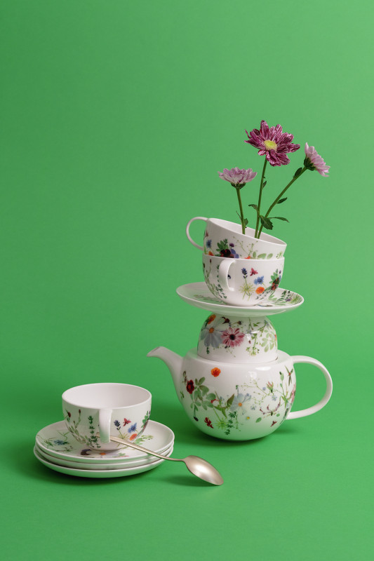 Dzbanek do herbaty (dla 2 osób) Wiosenny Ogród