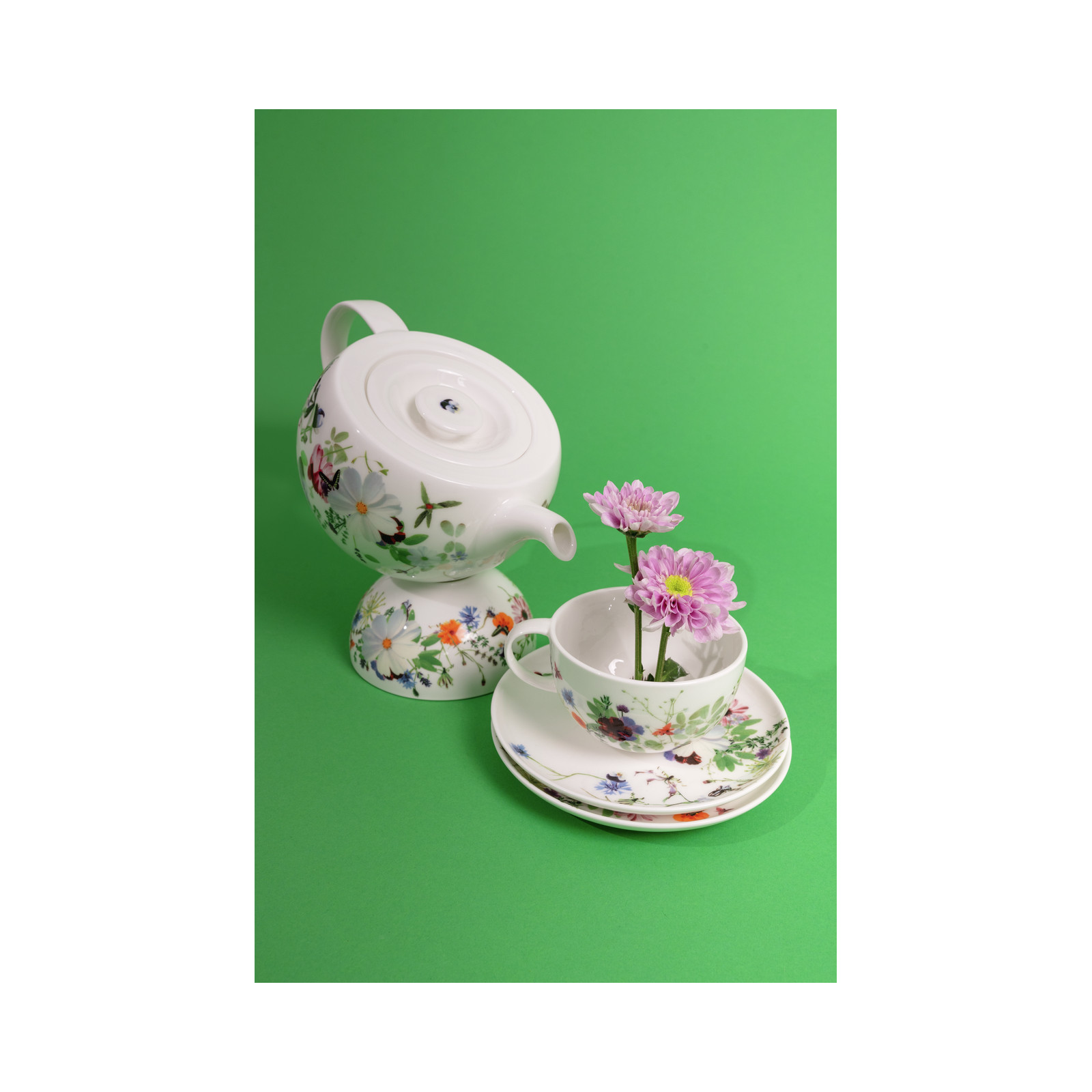 Dzbanek do herbaty (dla 2 osób) Wiosenny Ogród