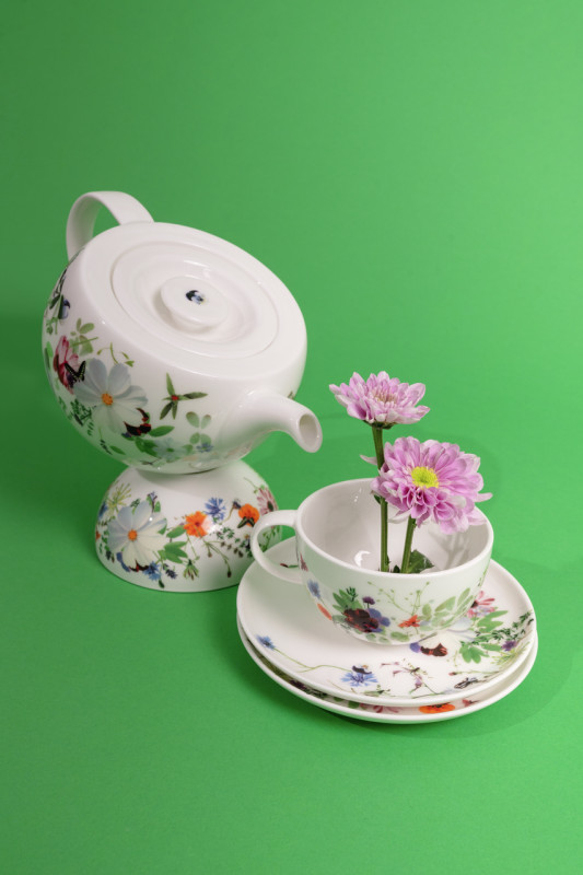 Dzbanek do herbaty (dla 2 osób) Wiosenny Ogród