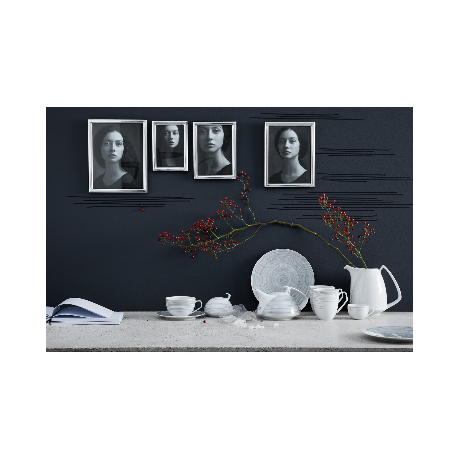 Filiżanka kombi Gropius Stripes