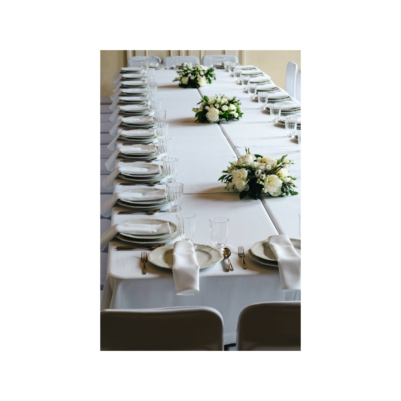 Talerz 25 cm Maria Biała