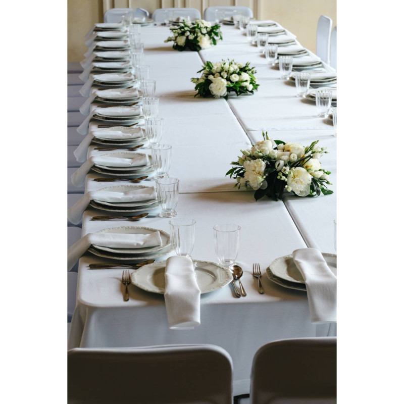 Talerz 25 cm Maria Biała