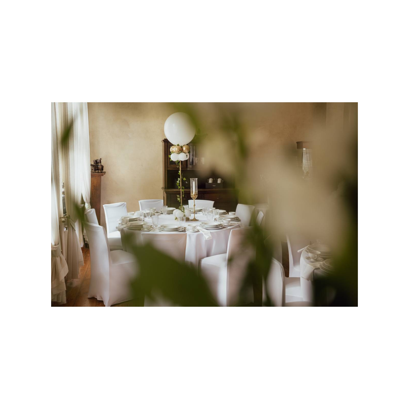 Talerz głęboki 23 cm Maria Biała