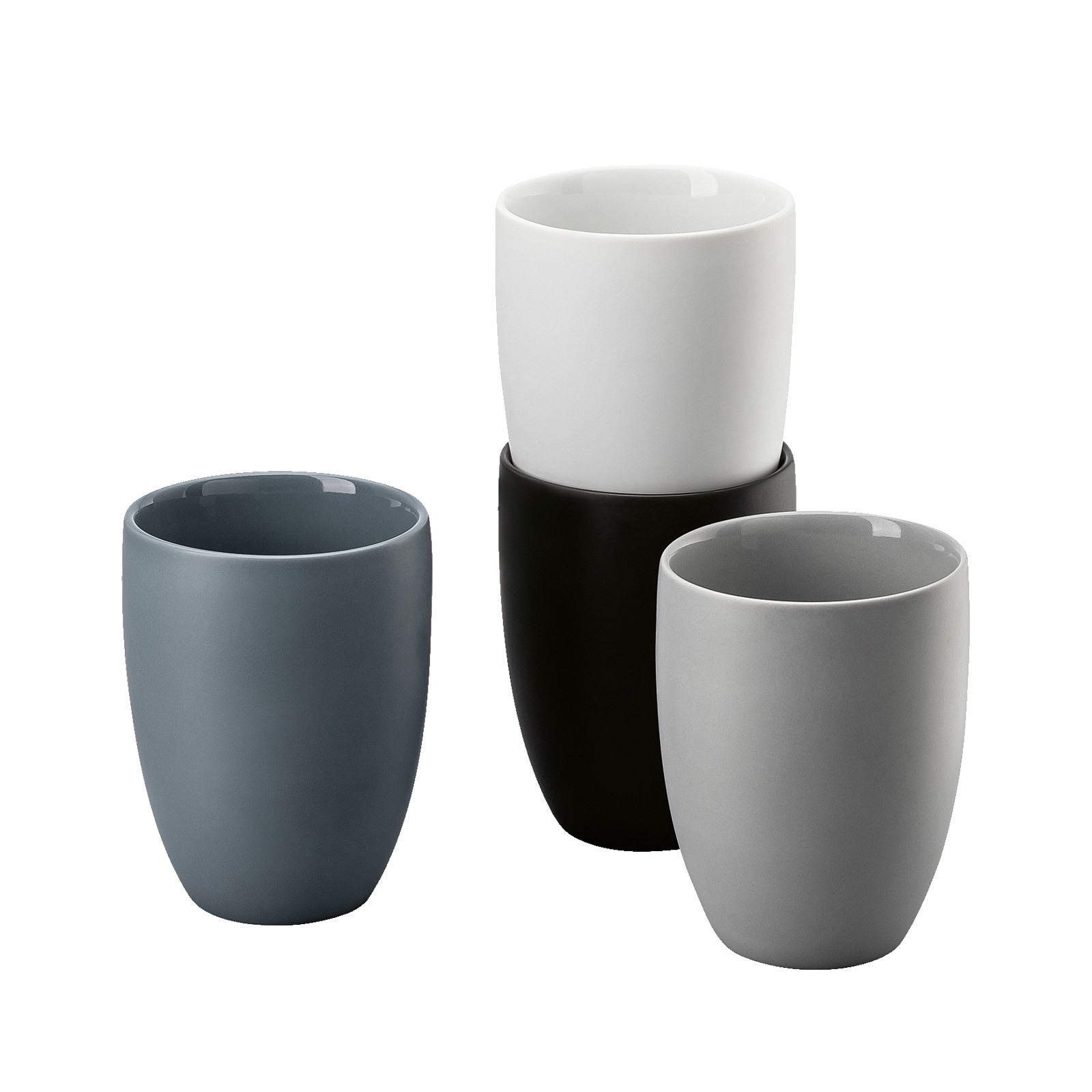 Zestaw 4 kubków z podwójną ścianką