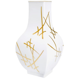 Meissen Miecze zł.-wazon 25,5 cm