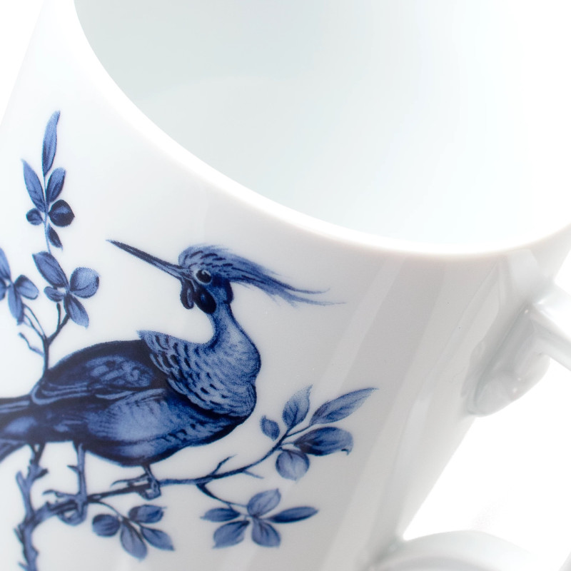 Meissen Kubek Blue Bird