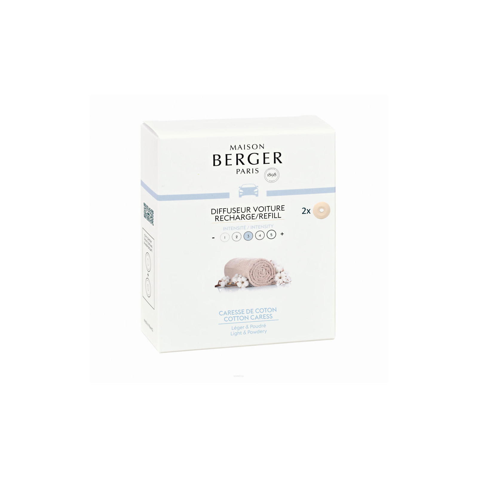 Wkład do dyfuzora Delikatna Bawełna Maison Berger Paris