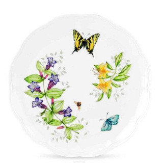 Lenox Butterfly Meadow Talerz Swallowtail 27 cm
