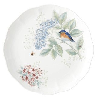 Lenox Butterfly Meadow Talerz 27 cm East Blue Bird