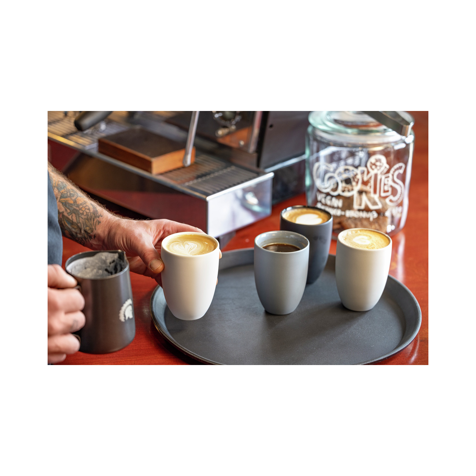 Kubek z podwójną ścianką Comfort Blue