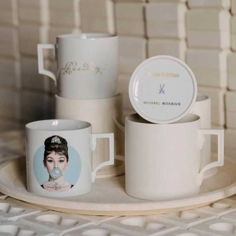 Meissen Kubek - Audrey Hepburn