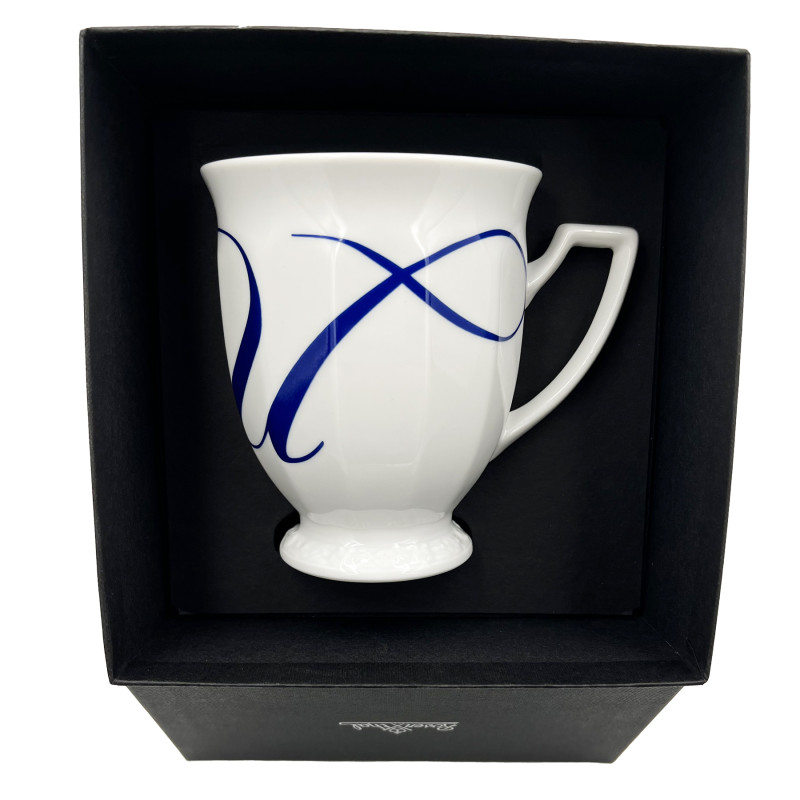 Kubek mały Maria Biała alfabet ,,U"