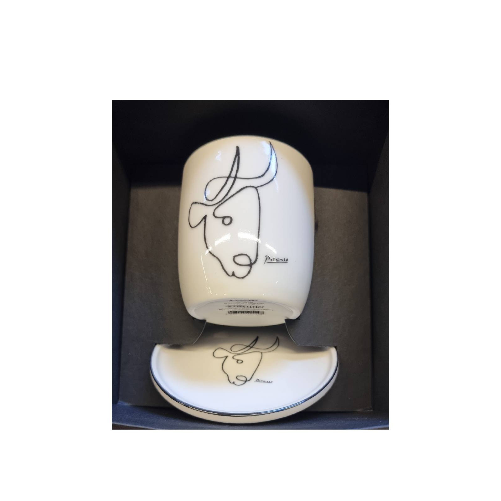 Konitz-Picasso I zestaw GK "Byk" (kubek+talerzyk)