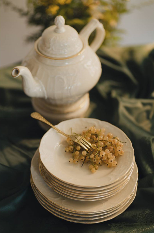 Serwis do herbaty dla 6 osób Sanssouci Gold