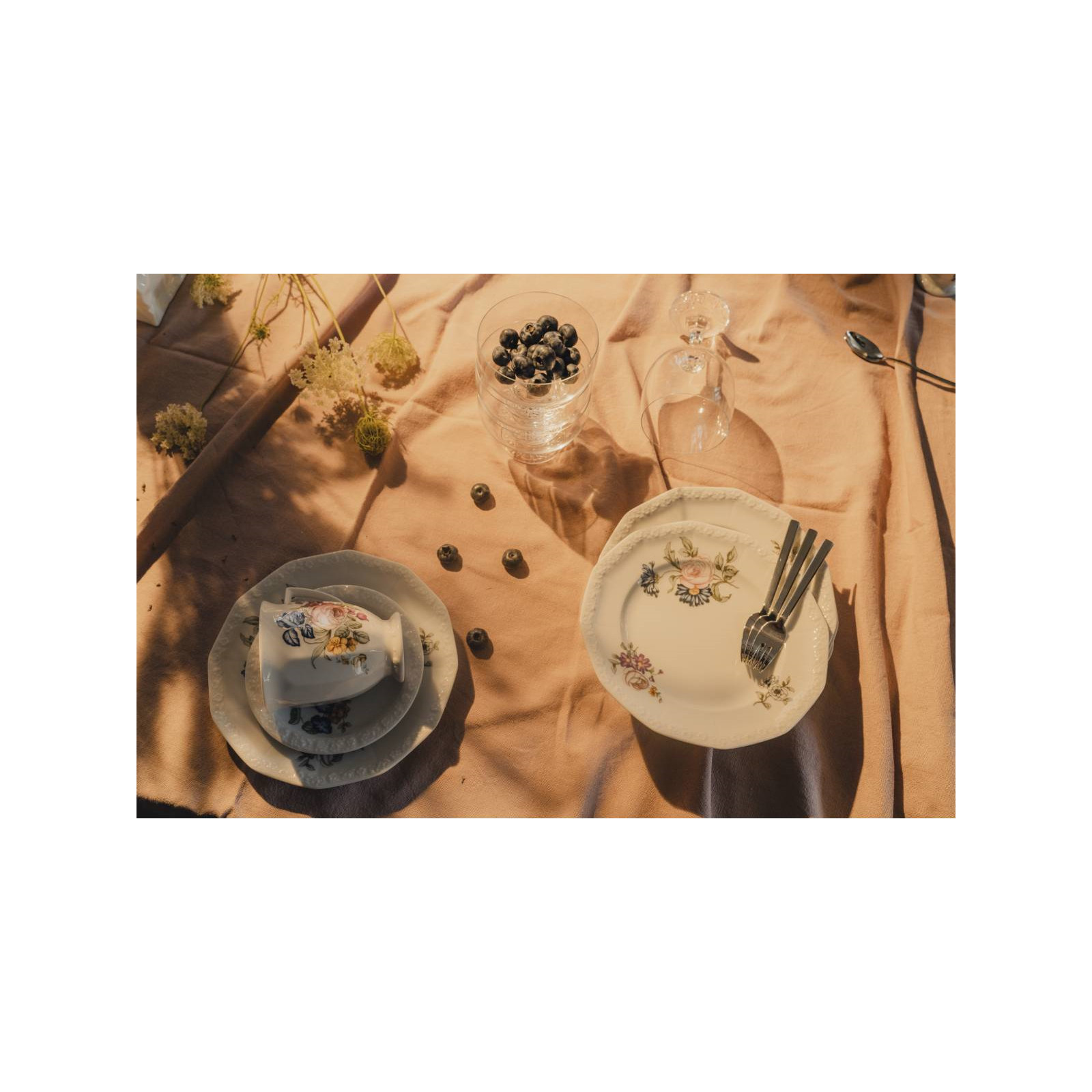 Talerz 19 cm Maria Flowers