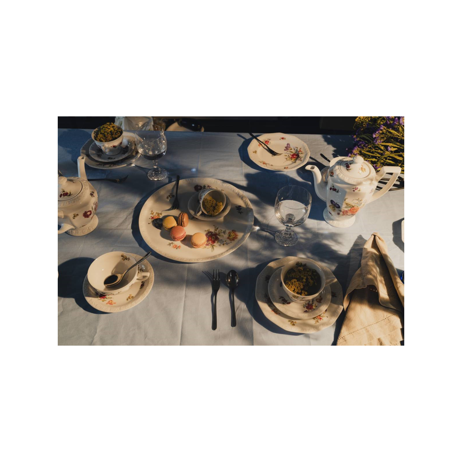 Talerz 19 cm Maria Bukiet Letni