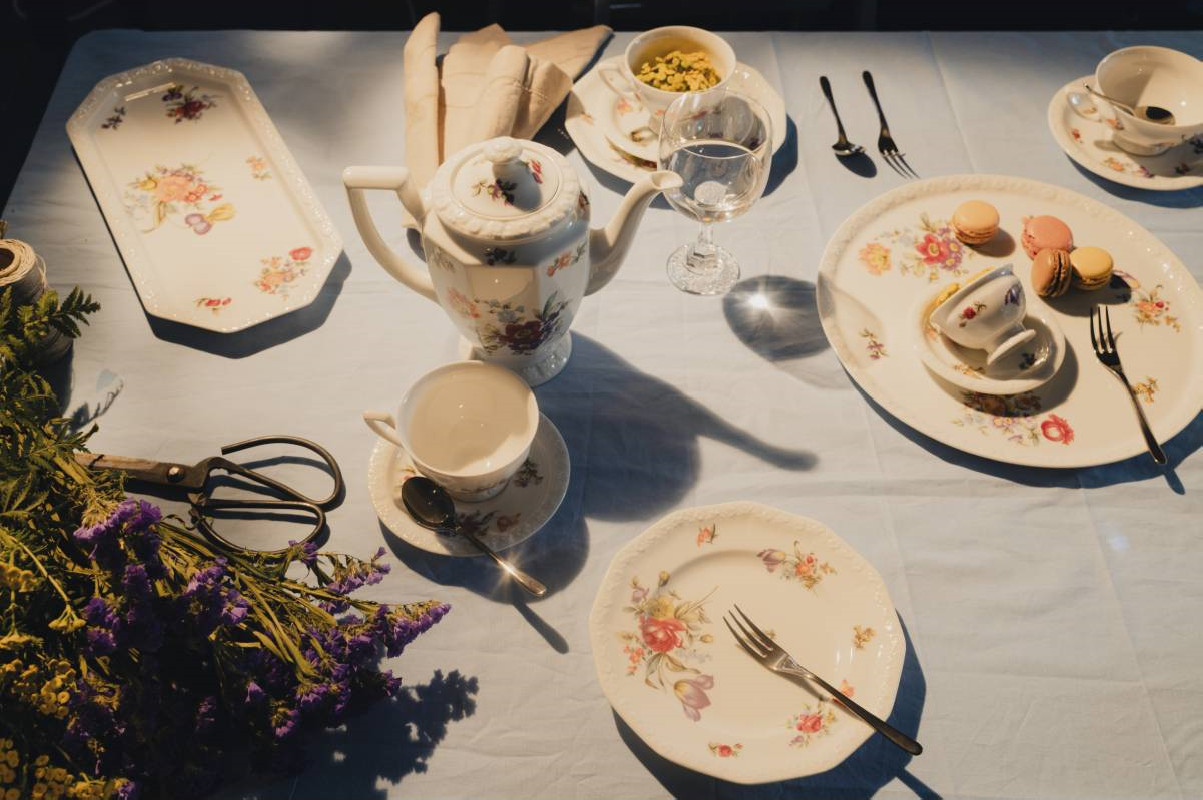 Patera Królewska 36 cm Maria Bukiet Letni