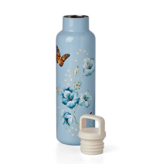 Lenox Butterfly Meadow-butelka termiczna niebieska