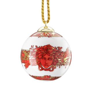 Bombka Versace Medusa Garland Red