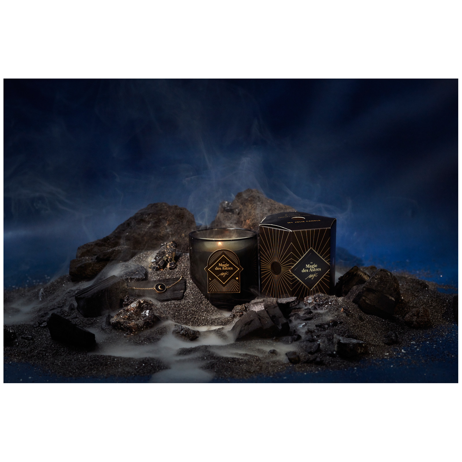 Astres świeca z naszyjnikiem