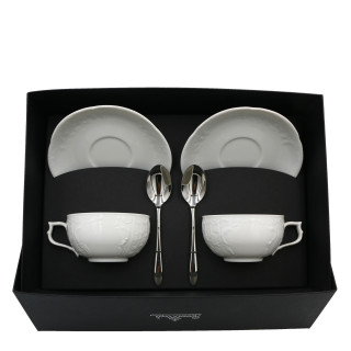 Zestaw herbaciany Sanssouci White